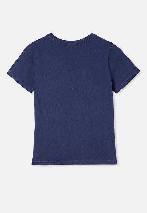 Cotton On - Penelope short sleeve tee - indigo