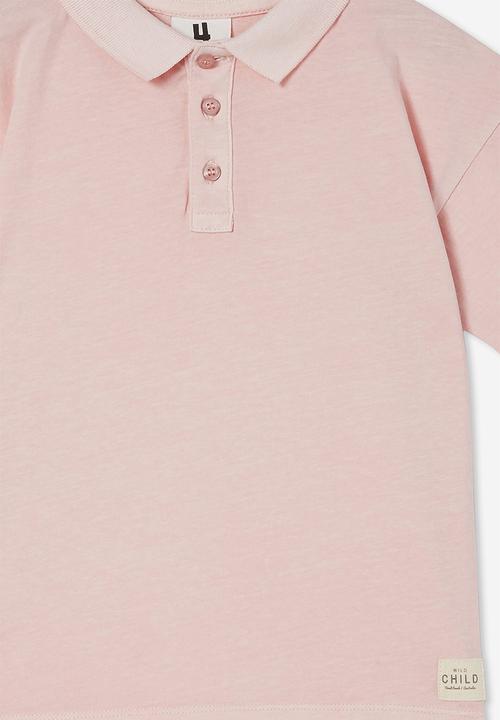 Cotton On - Ziggy polo - pink
