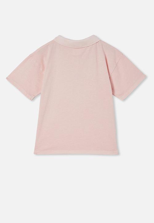 Cotton On - Ziggy polo - pink