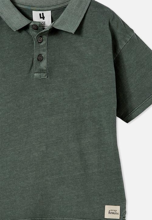 Cotton On - Ziggy polo - swag green