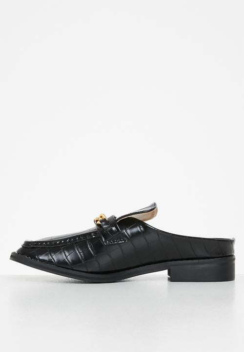 Z_Code_Z - Ivan chain croc mule - black