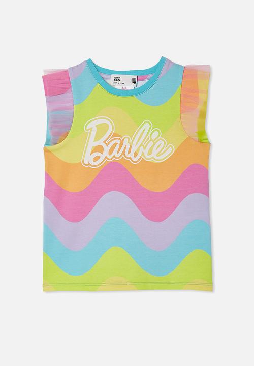 Cotton On - License barbie party tee - multi 