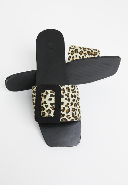 Z_Code_Z - Nora animal print slide - multi 