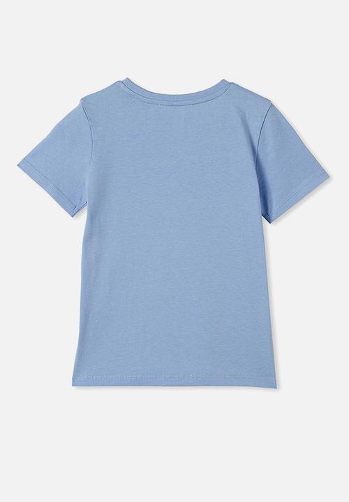 Cotton On - Penelope short sleeve tee - dusk blue