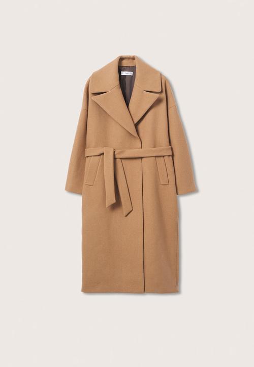 MANGO - Coat time - medium brown