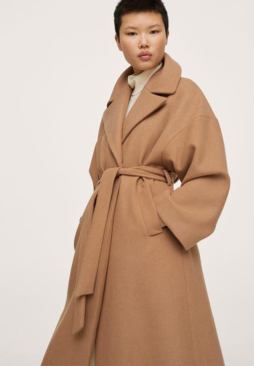 MANGO - Coat time - medium brown