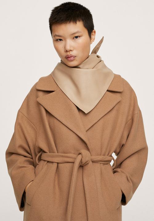 MANGO - Coat time - medium brown