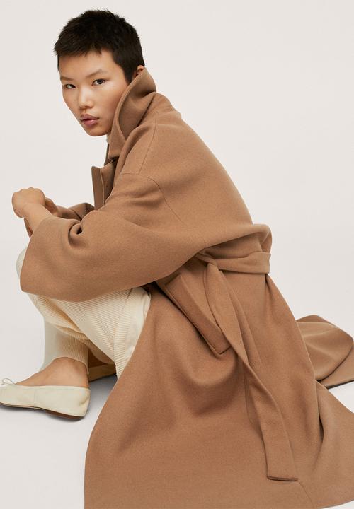 MANGO - Coat time - medium brown