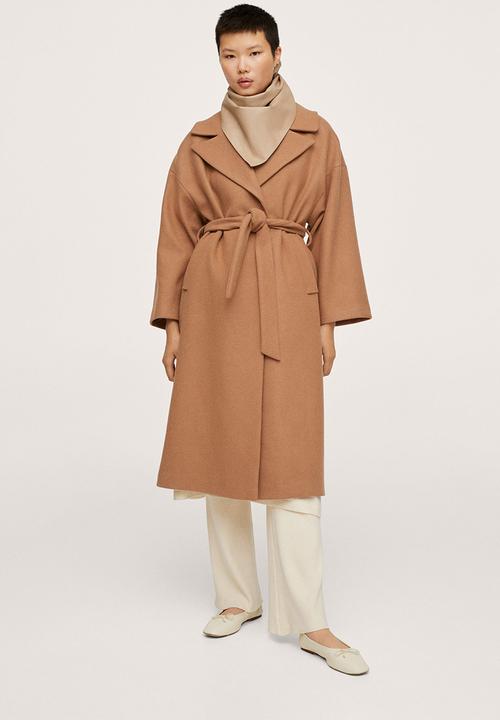 MANGO - Coat time - medium brown