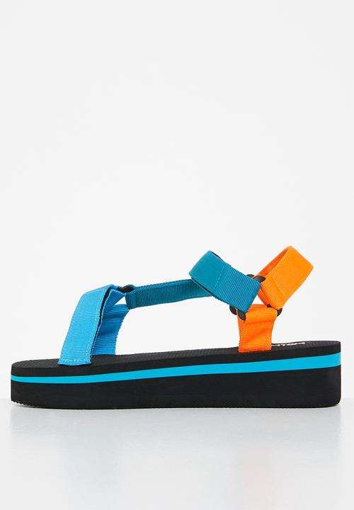 Tom Tom - Colourpop sporty flatform sandal - multi