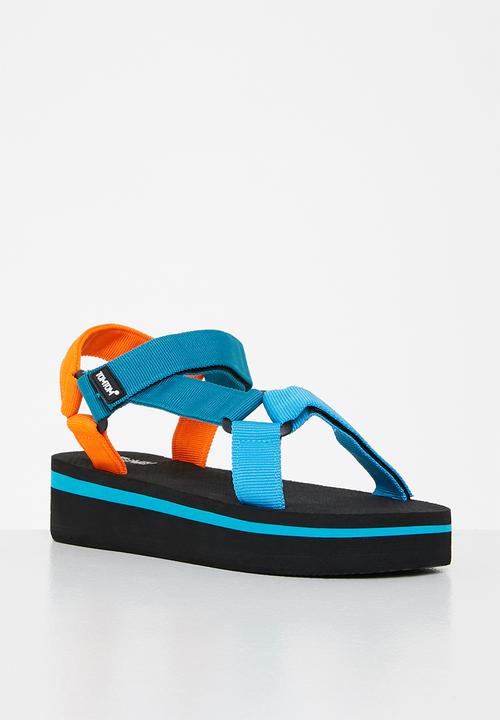 Tom Tom - Colourpop sporty flatform sandal - multi