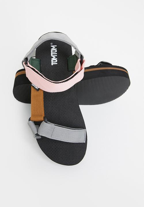Tom Tom - Colourpop sporty flatform sandal - multi 
