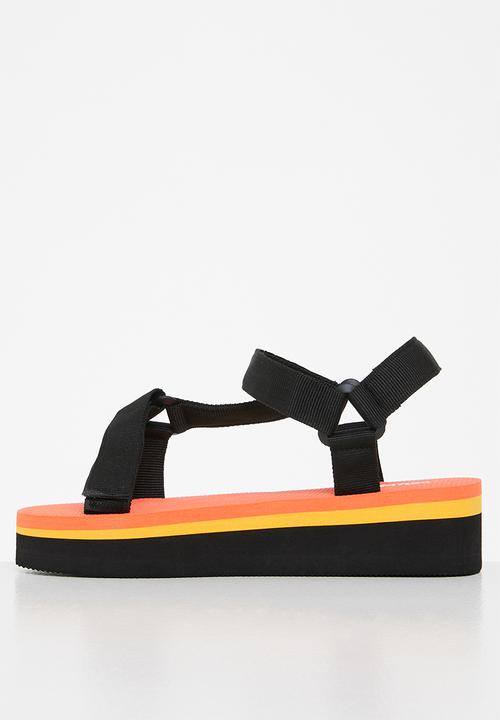 Tom Tom - Colourpop sporty flatform sandal - multi 