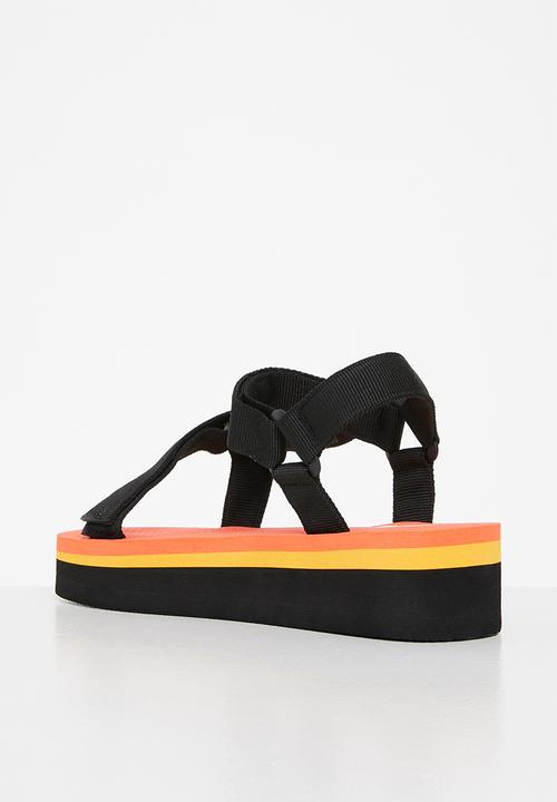 Tom Tom - Colourpop sporty flatform sandal - multi 