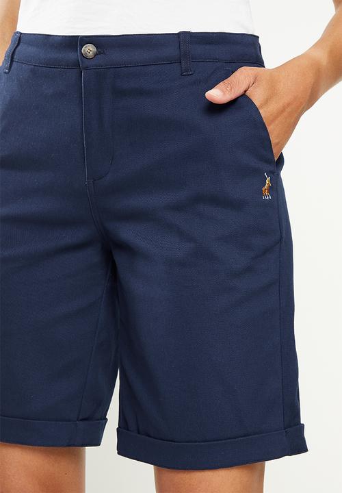 POLO - Sally chino short - navy
