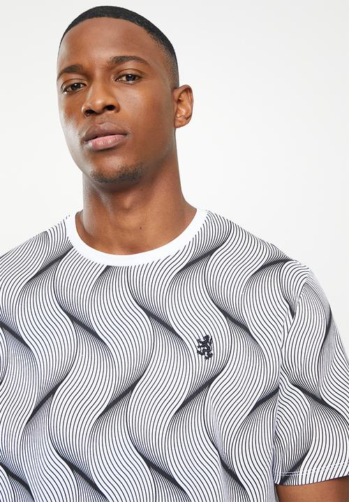 Pringle of Scotland - T-shirt - grey/blk