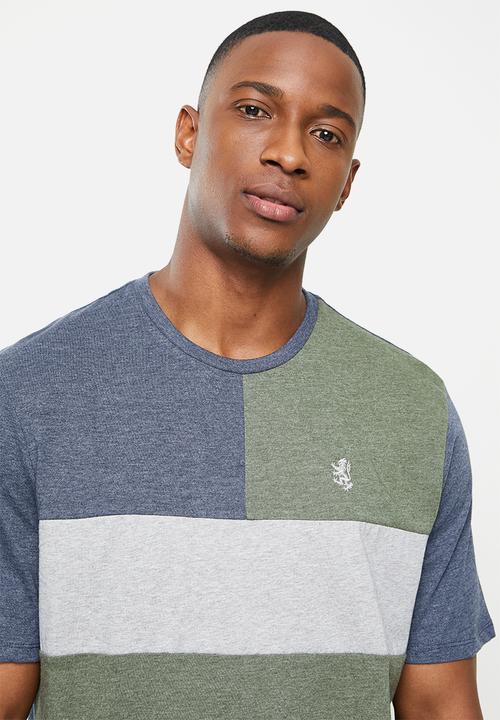 Pringle of Scotland - T-shirt - grey/blue