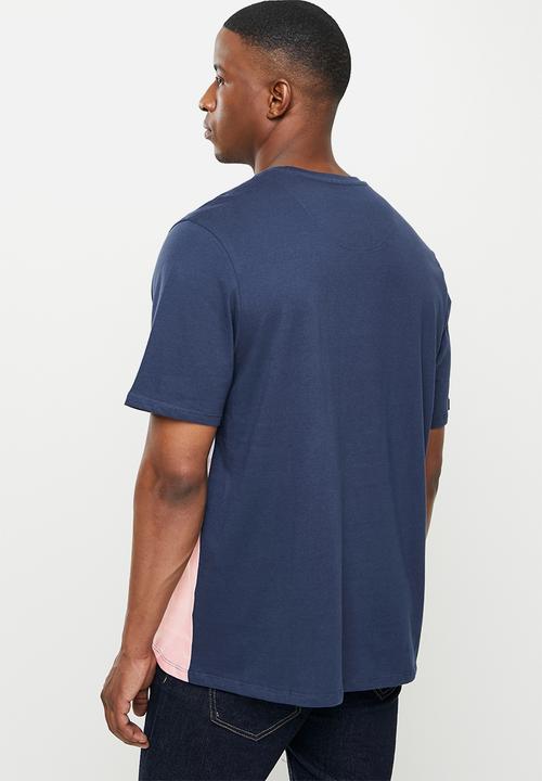 Pringle of Scotland - T-shirt - blue/wht/pink