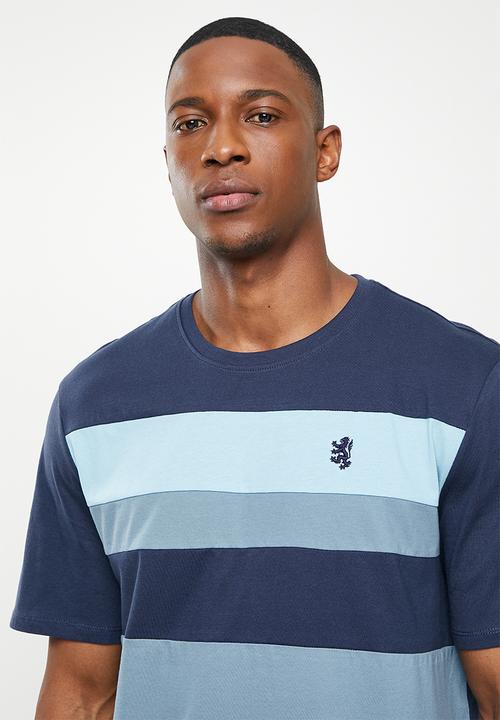 Pringle of Scotland - T-shirt - grey/blue