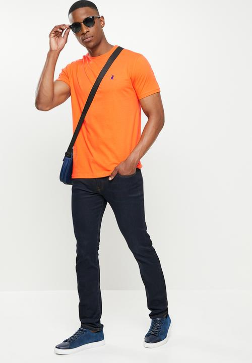 POLO - Lucas short sleeve tee - orange