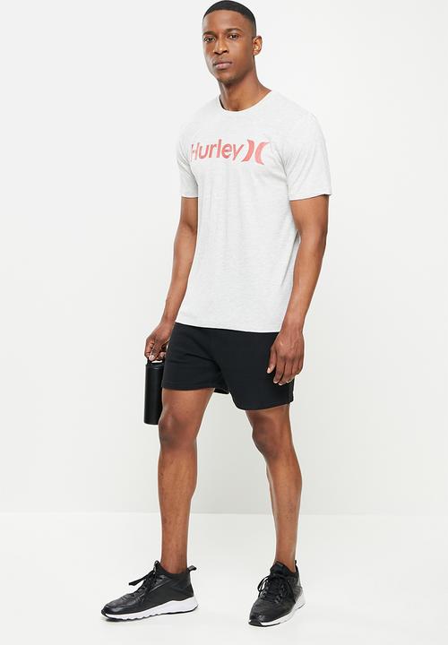 Hurley - Evd wash oao solid short sleeve - grey