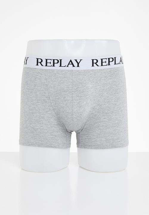 Replay - 2pack replay underwear - grey