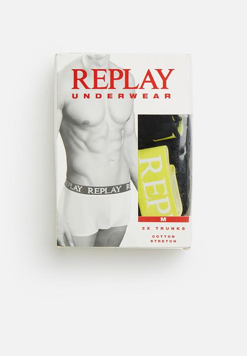 Replay - 2pack replay underwear - black