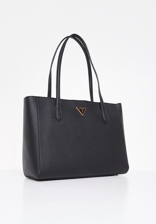 GUESS - Downtown chic turnlock tote - black