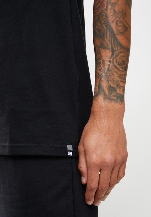 DC - Build up ss tee - black