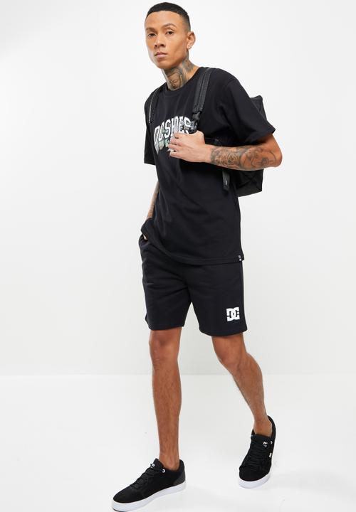 DC - Build up ss tee - black
