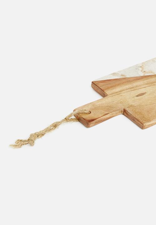Sixth Floor - Marble chopping board - chocolate 