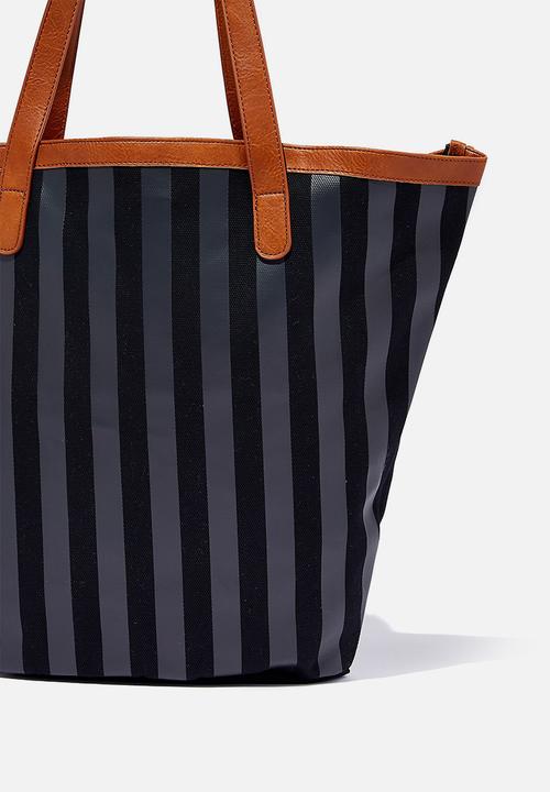 Rubi - Premium tote - black stripe