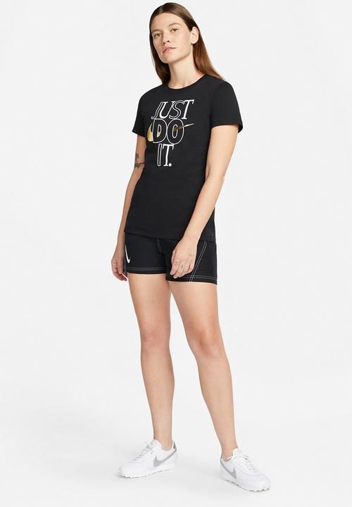 Nike - W nsw tee shine jdi - black