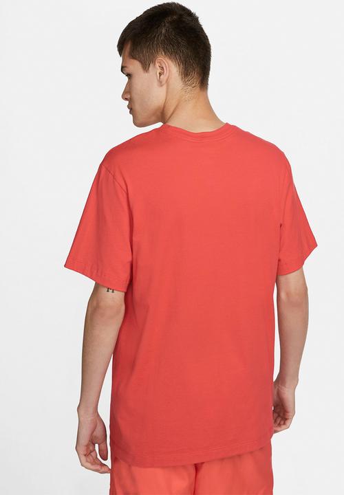Nike - NSW FUTURA GRAPHIC LOGO T-SHIRT - lobster
