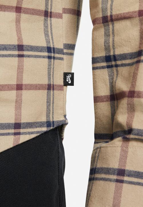 Nike - SB Flannel Shirt - khaki