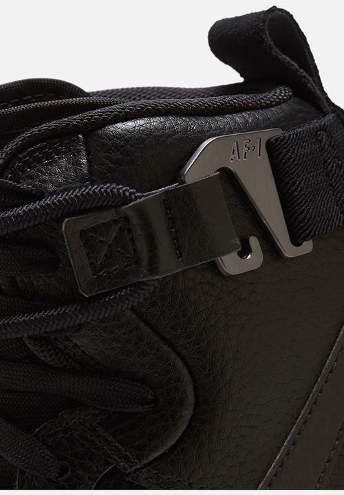 Nike - Air force 1 high utility 2.0 - black/summit white-orange-gum med brown