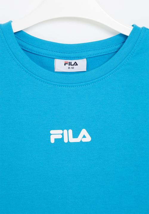 FILA - Mono rain crop top - blue