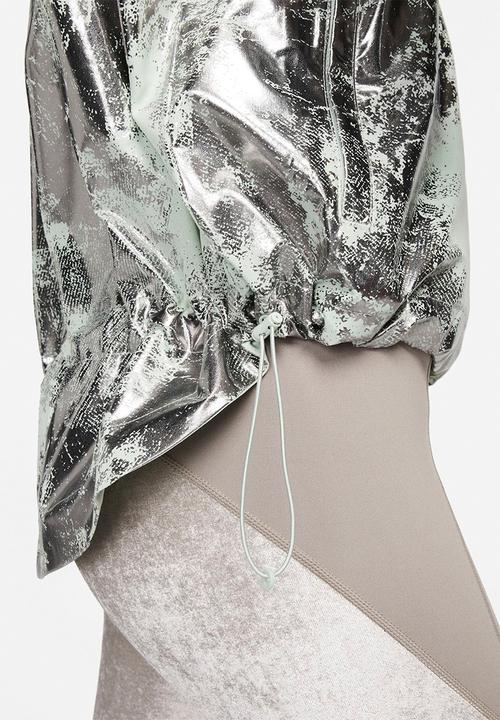 Nike - W nk air jacket pr - green & silver