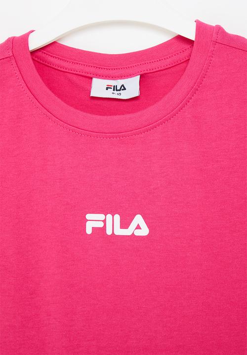 FILA - Mono rain crop top - pink