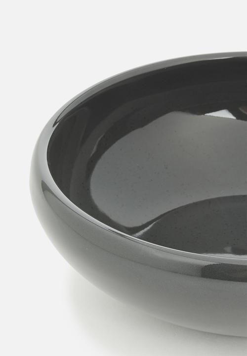 Omada - Irregular salad bowl - dark grey