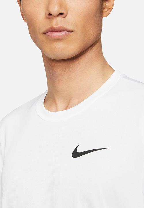 Nike - Nike Dri-FIT Superset Men's Short-Sleeve Training Top - white & black
