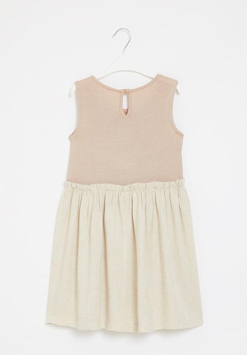 Superbalist Kids - Combination dress - sand