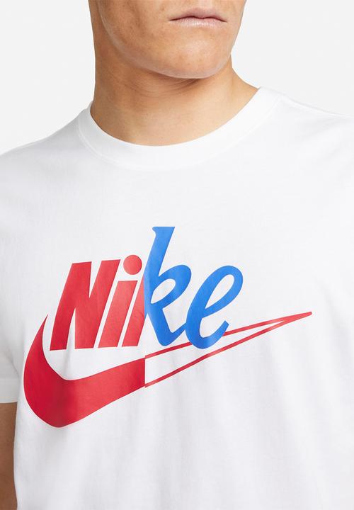 Nike - NSW LOGO SPLICE T-SHIRT - - white