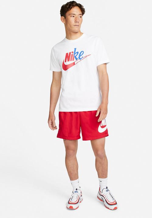 Nike - NSW LOGO SPLICE T-SHIRT - - white
