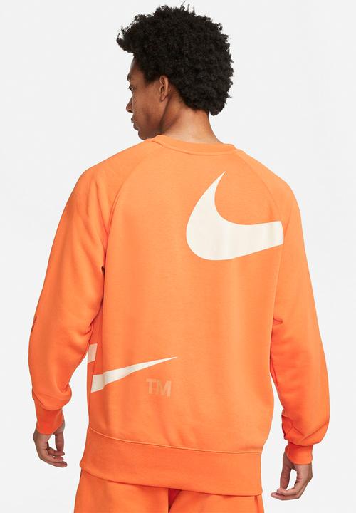 Nike - M nsw swoosh sbb crew - orange