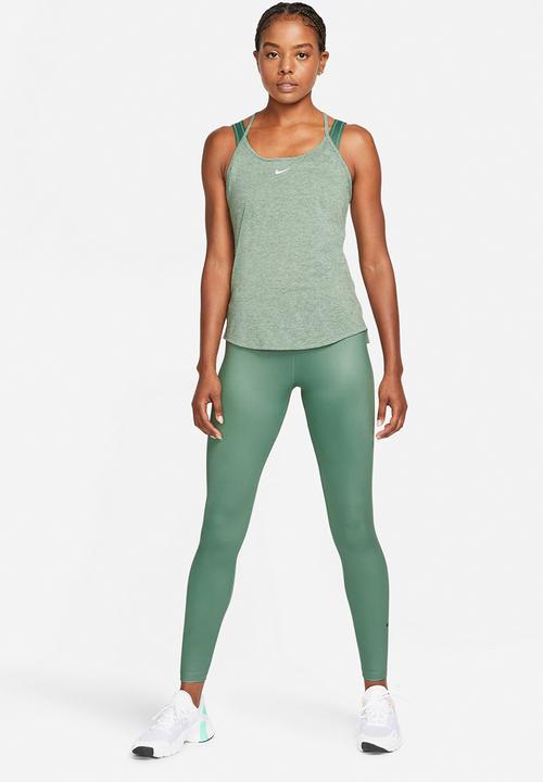 Nike - W Nike one df elastika std tank - green