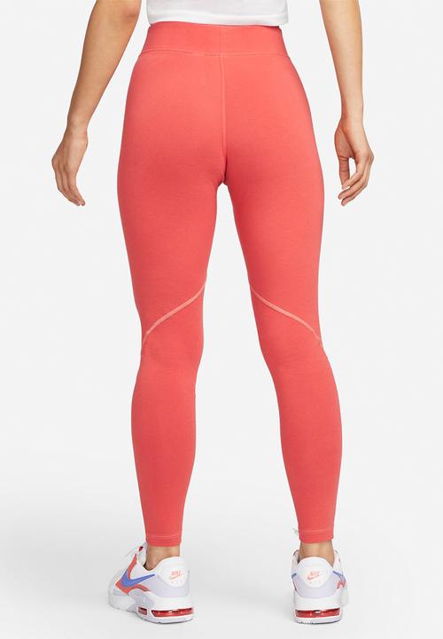 Nike - W nsw swsh gx high rise leggings - pink
