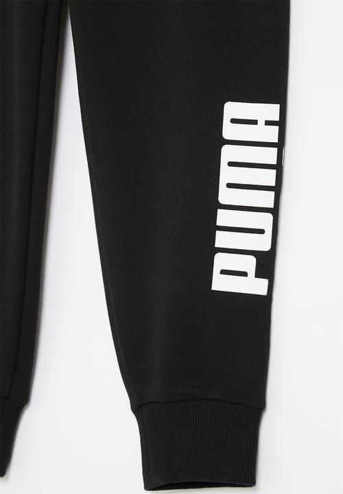 PUMA - Puma power logo sweatpants fl cl b - black