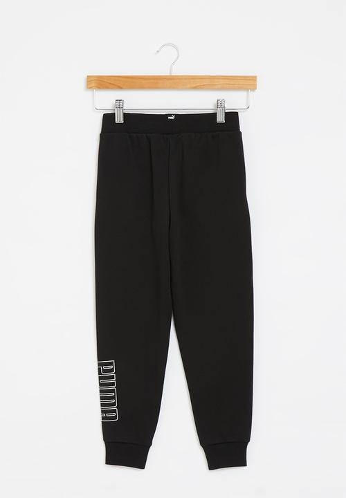PUMA - Puma power logo sweatpants fl cl b - black