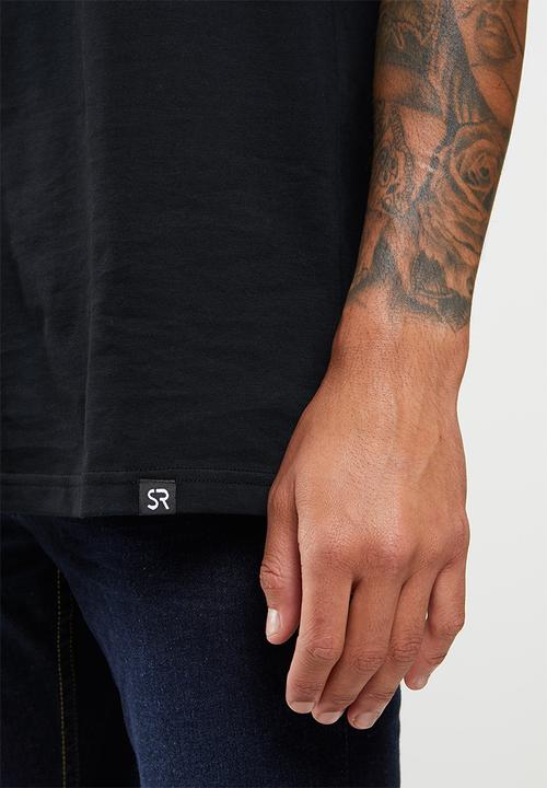 STYLE REPUBLIC - Cut off sleeve vest - black